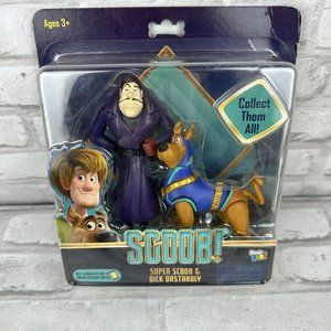 Scoob!-Action Figure 2pack -Super Scooby and Dick Dastardly NEW